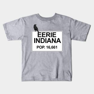 Eerie Indiana Sign Kids T-Shirt